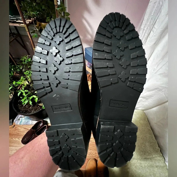 NWOT Cynthia Rowley Ankle Boots Black Leather Womens Sz 9 - Picture 3 of 8